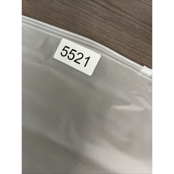 Chicos Travelers Collection Tunic Large Button Up Long Sleeve Mesh Black Tan - Picture 8 of 8